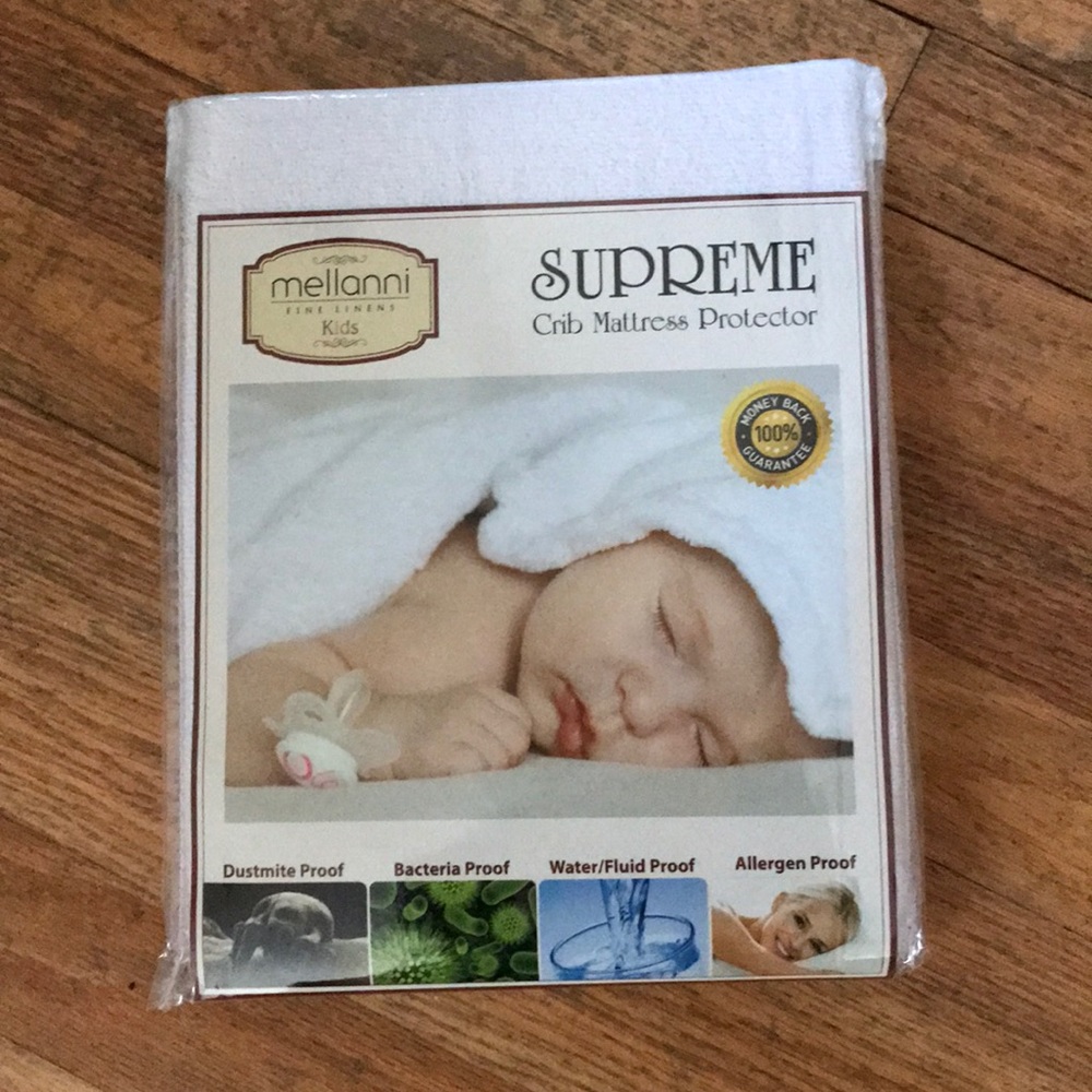 Mellanni Waterproof Crib Mattress Protector